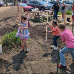 Kids in the Hamline Gardens