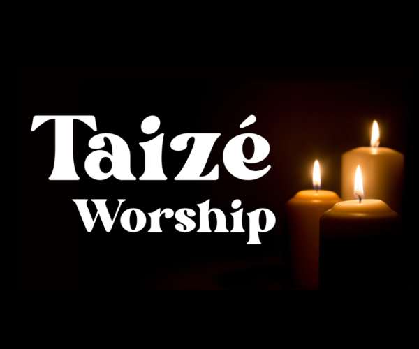 Taize Worship and some candles